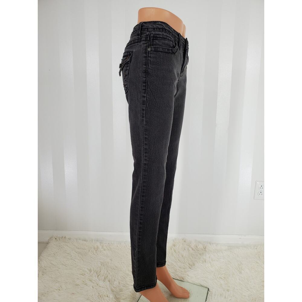 Nine West Black Straight Leg Jeans Versatile Style - Picture 2 of 11